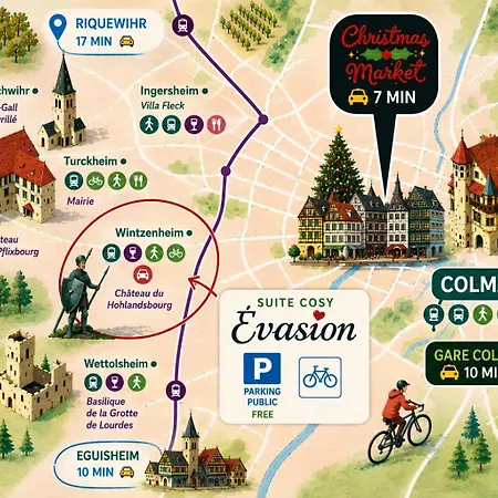 Cosy Independante Evasion 2 Proximite Colmar *